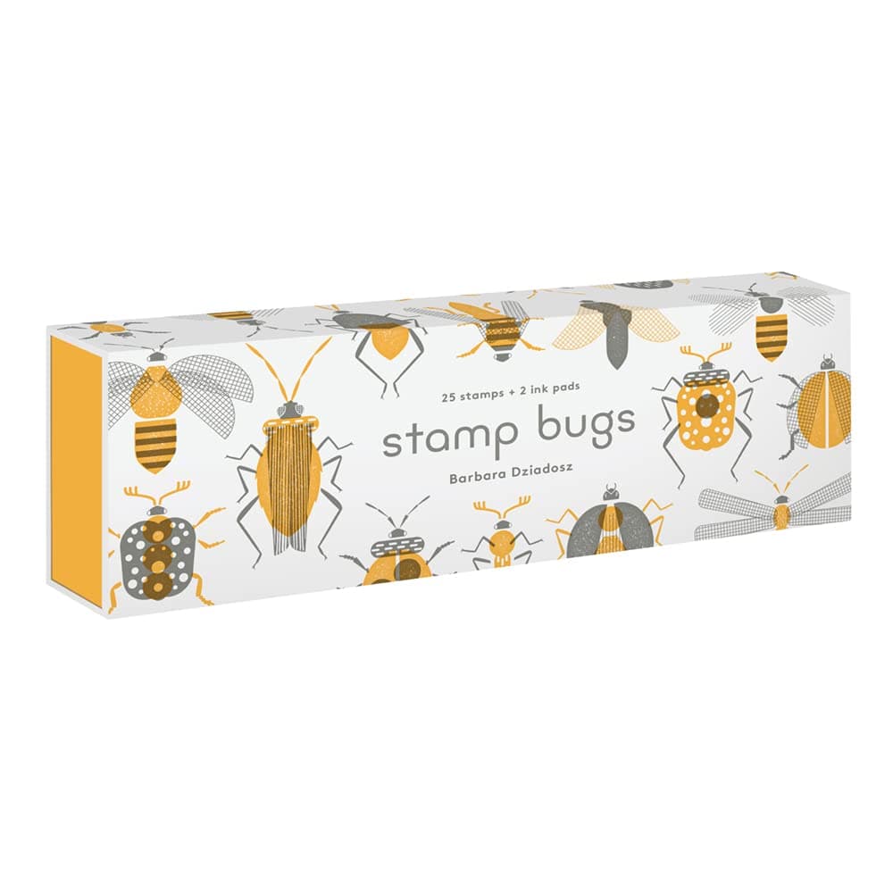 Stamp Bugs (25 stamps, 2 ink colors)