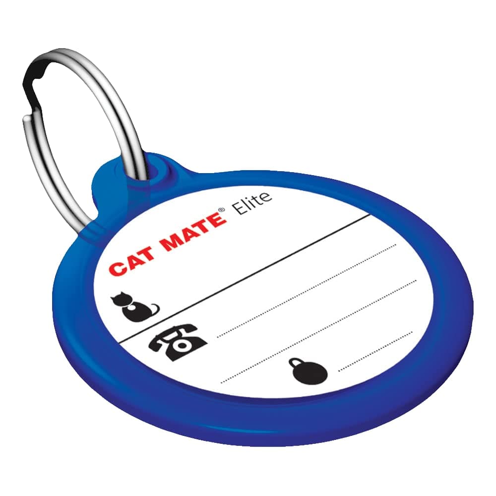 Cat Mate Collar Worn Electronic Pet ID Disc (310) - RFID Microchip Disc, Provides Pets with a Unique Identity Without a Microchip, Compatible with RFID-Enabled Closer Pets and Cat Mate Products