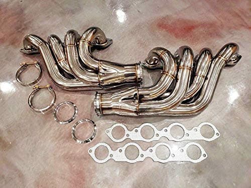 BBC Big Block FOR Chevy V-Band 3.5” SS turbo headers PAIR Stainless Steel
