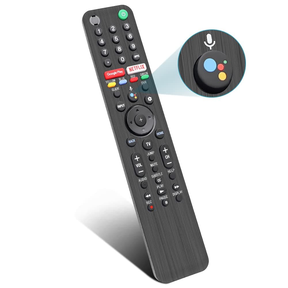 RMF-TX500U CtrlTV Universal Voice Remote Controller and Sony Smart TV Bluetooth Remote,for Sony Android 4K Ultra HD LED Internet KD XBR Series UHD LED 43 48 49 55 65 75 85 77 85 98 inches TV01