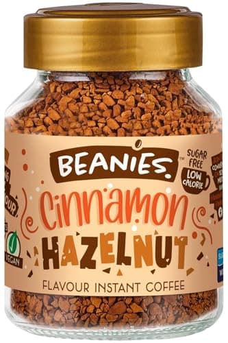 Beanies Coffee Cinnamon Hazelnut Flavoured Coffee 50g