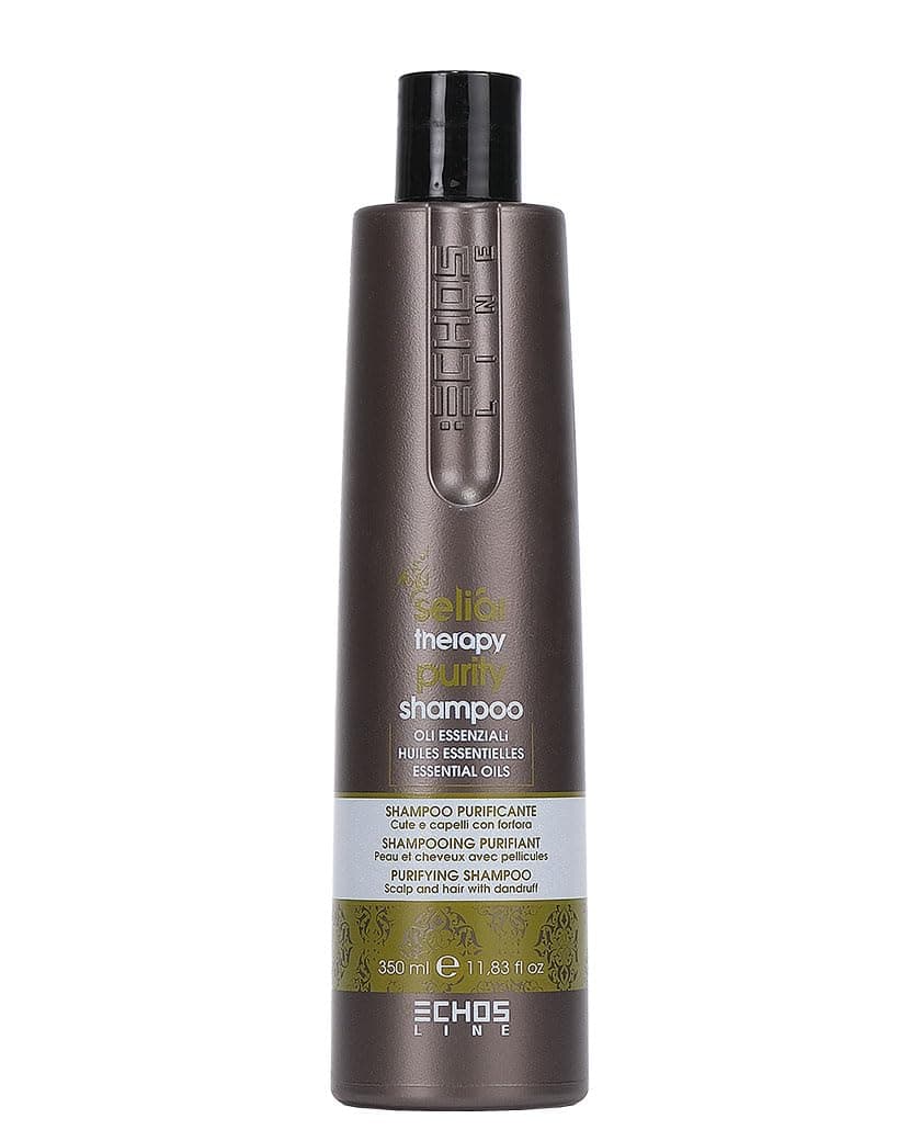 Echosline Purity Shampoo 350 ml Seliar Therapy Echos Line Essential Oils Scalp and Hair With Dandruff