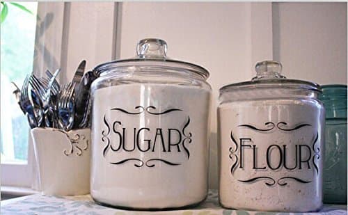 TheLusha Pantry 120 Labels Stickers