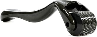 ROSELYNBOUTIQUE Derma Roller 0.25mm Titanium Microneedles - Microneedling Roller for Hair Facial Skin Beard Cosmetic Beauty (0.25 Black)