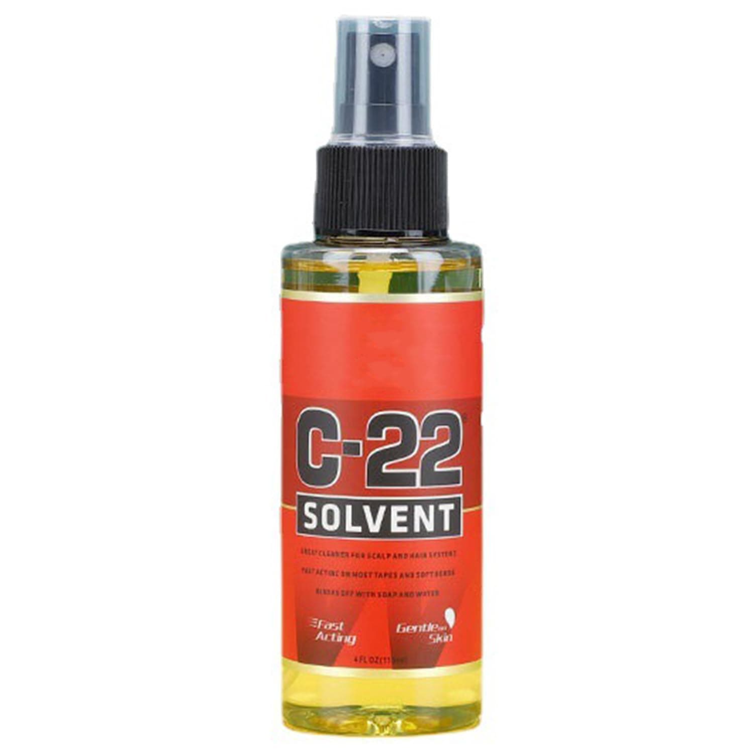 Wig Glue Remover Spray, Front Bonding Weave Active Lace Tape Meltblown is safe for all skin types（118ml）