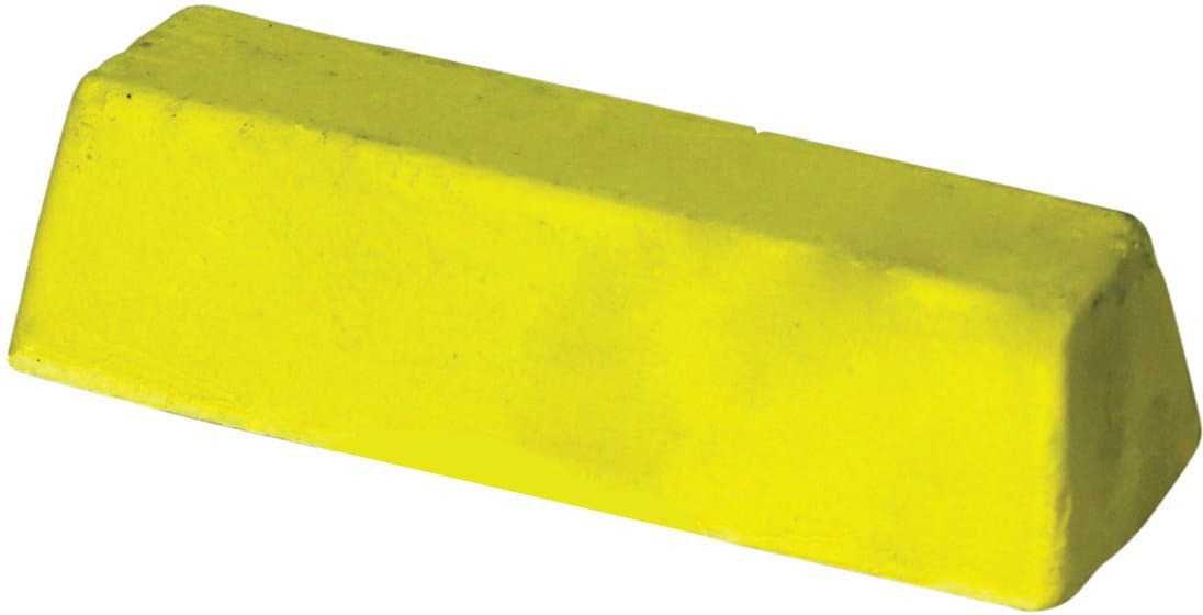 JacksonLea 47344SP Yellow Buffing Compound, Mini Bar, 1" Width x 3/4" Height x 5" Length