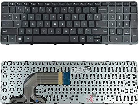 Replacement Laptop Keyboard for HP Pavilion 15-n044nr with frame US Layout