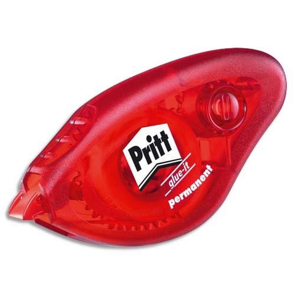 Pritt Compact Permanent Glue Roller/Disposable Adhesive Roller Ideal for Crafting and Scrapbooking / 10 x Pritt Roller