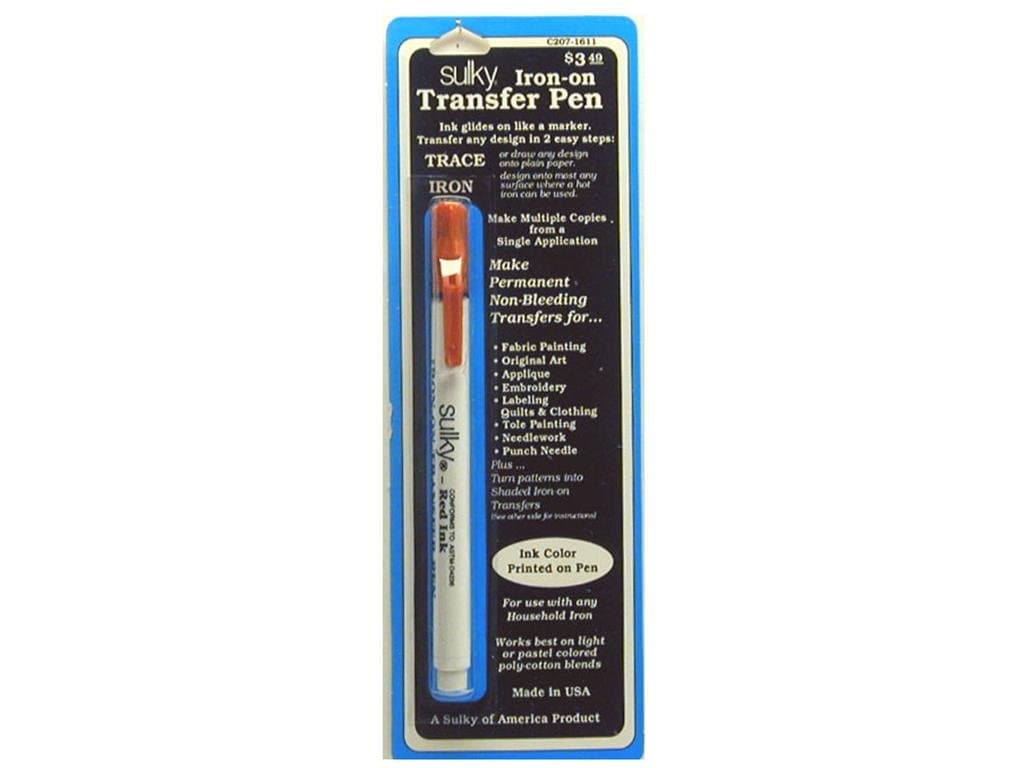 Sulky Iron-On Transfer Pen, Red