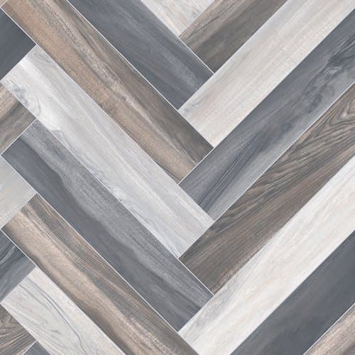 3m x 3m ftw HERRINGBONE Effect Washed Light Wood Cushion Floor Cushioned Vinyl Flooring Lino Bathroom Kitchen Shower Dining Room