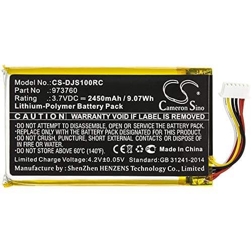 Estry Battery Replacement for DJI Spark Controller, Mavic Pro Controller, Spark Remote Controller, Mavic Air Remote Controller, Mavic Pro Remote Controller, Part NO: DJI 973760