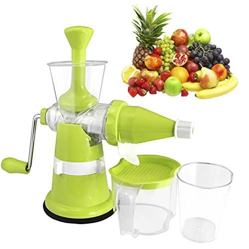 Floraware Modern Fruit and Vegetable Juicer, 250ml, Green