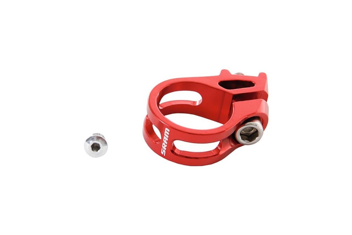 SRAM Clamp Kit for X0 Trigger 2010 Red, 11.7015.033.020 - 1 Piece