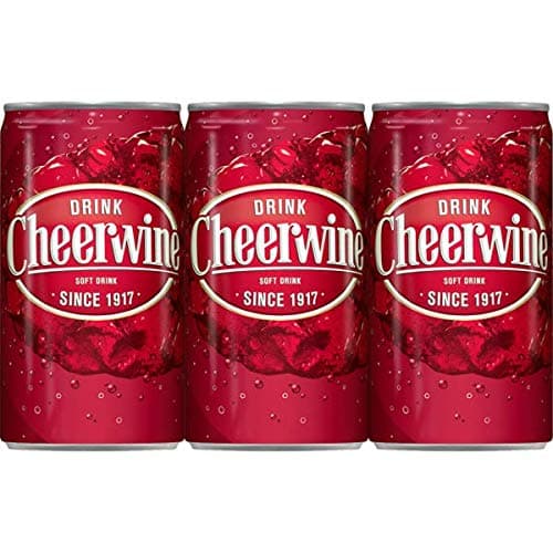 Soft Drink Cherry Soda Pop 6 pack cans 7.5oz
