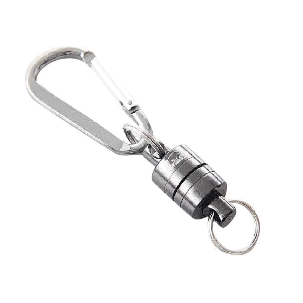 Screwgate Carabiner Flying Fish Solid Magnetic Buckle Hook Net Holder Carabiner Tackle