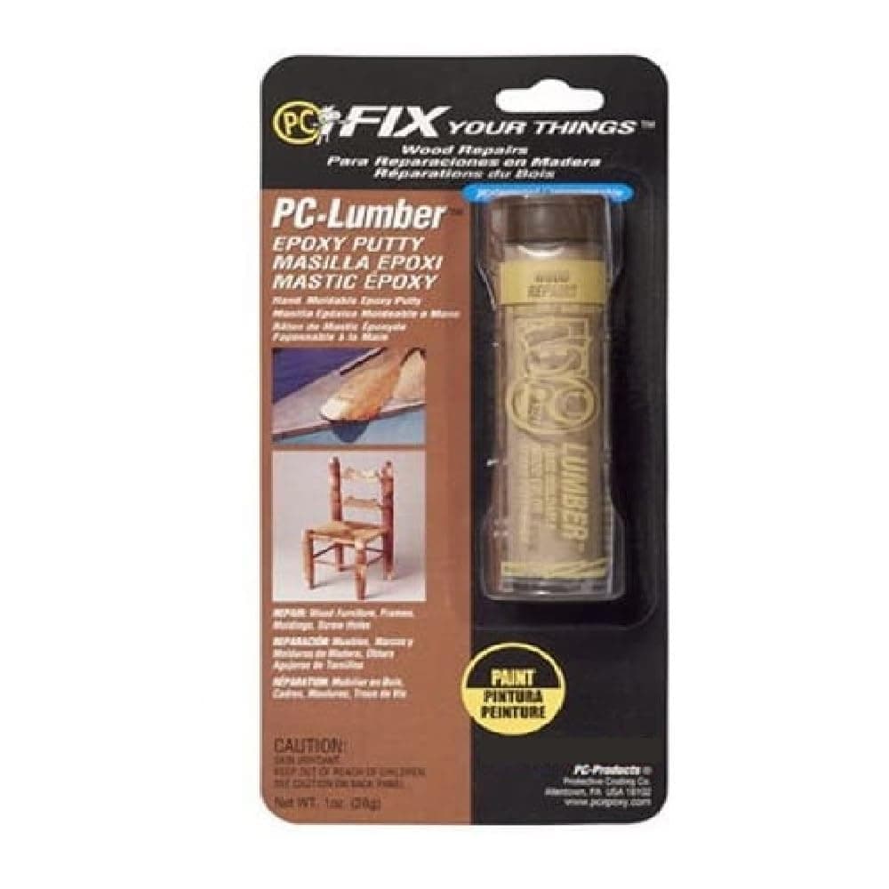 25574 PC-Lumber Epoxy Putty, 1oz Stick,Tan