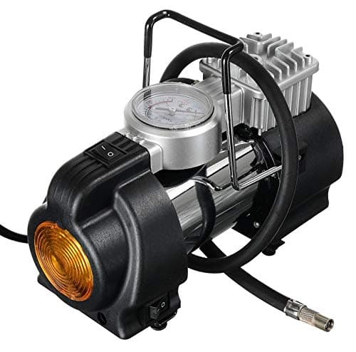 Three Secondz Electric SUV Car Compressor Tyre Inflator Portable Kit Pressure Pump for Truck, Bus, Land Cruiser