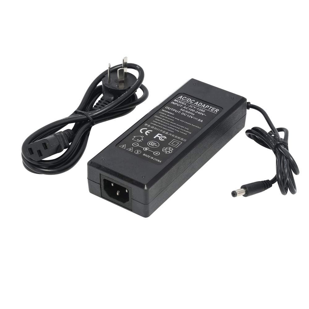 AC to DC Power Supply Adapter 12V 8A 96W