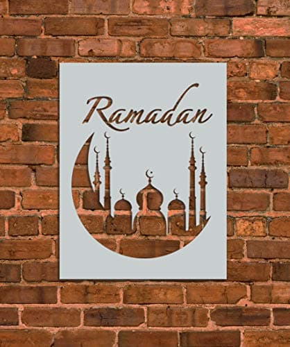 Ramadan Ramzan Stencil Template - Reusable Stencil - INNOVO Stencils