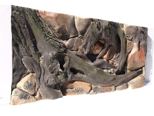 Aquarium 3D Background Amazon 100x60 cm by Robizoo