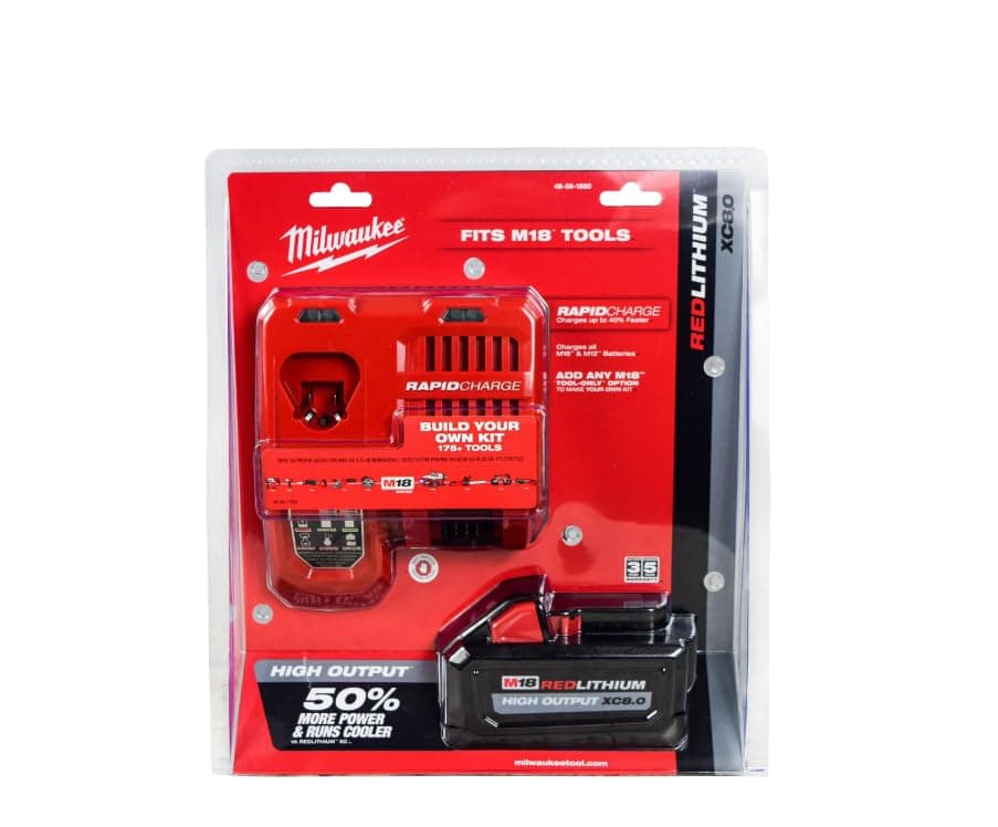 M18™ REDLITHIUM™ HIGH OUTPUT™ XC8.0 Starter Kit