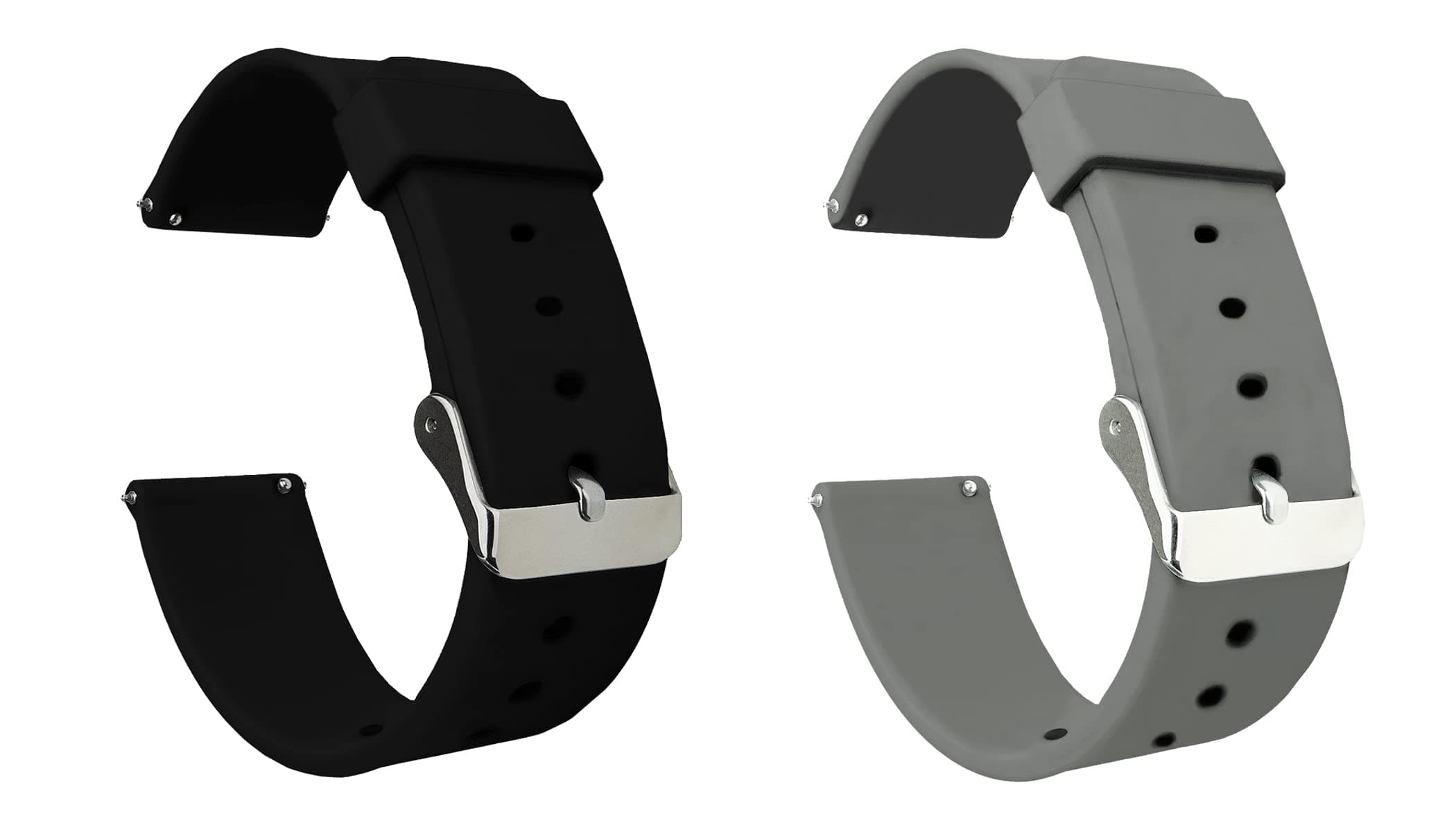 ACM Combo Pack Watch Strap Silicone Belt compatible with Boat Watch Xtend Pro Only Smartwatch Casual Classic Band