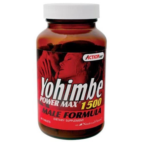Yohimbe Power Max 1500, 1500 mg, 60 tablets