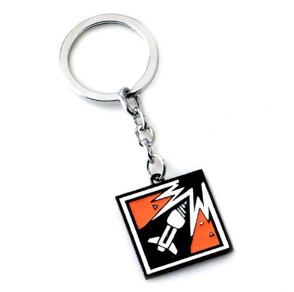 yehert Six Siege Auto Keychains Alloy Pendant