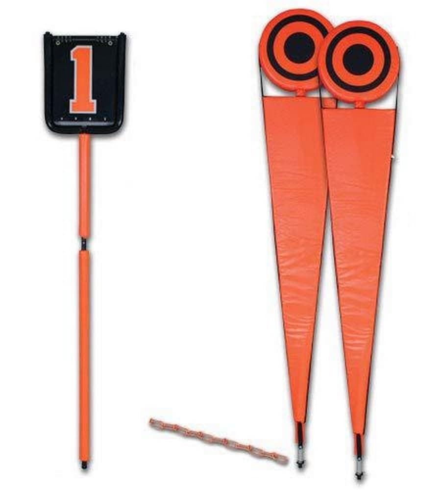 ChamproFootball Deluxe Down Indicator Box and Chains Set