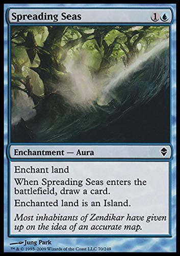 Magic: the Gathering - Spreading Seas (70) - Zendikar - Foil