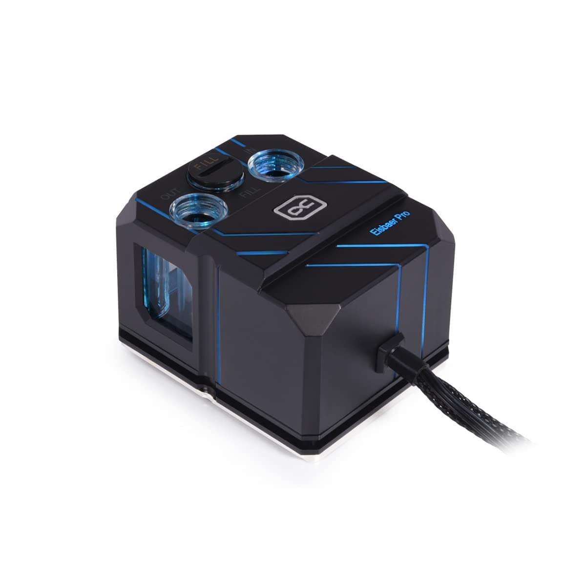 Alphacool Eisbaer Pro Aurora (Solo) CPU Water Block and Pump, Digital RGB