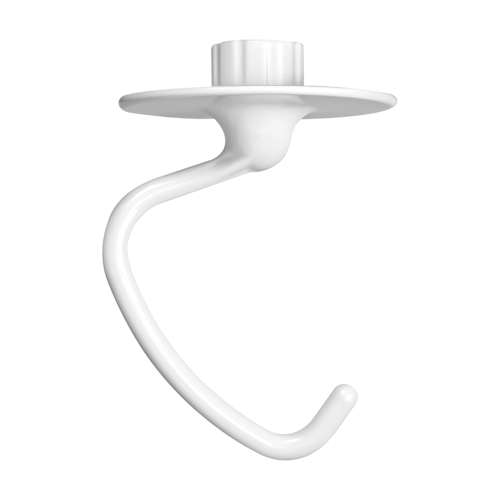 K45DH Dough Hook for KitchenAid 4.5/5 Quart Tilt-Head Stand Mixers, K45DH Bread Pizza Dough Hook Replacement for KitchenAid Stand Mixers, White