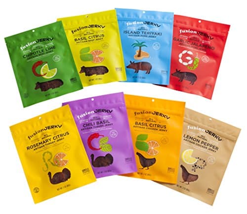 Fusion Jerky Variety 8 Pack (3oz each)