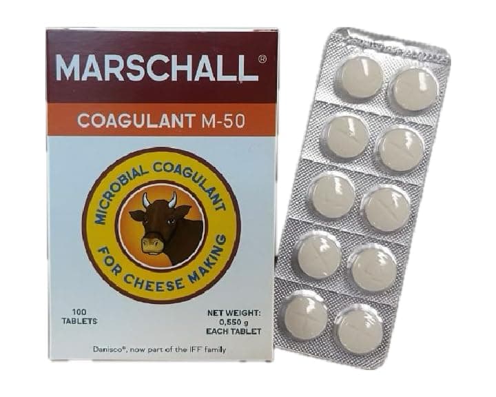 Vegetarian Rennet Tablets Box of 100