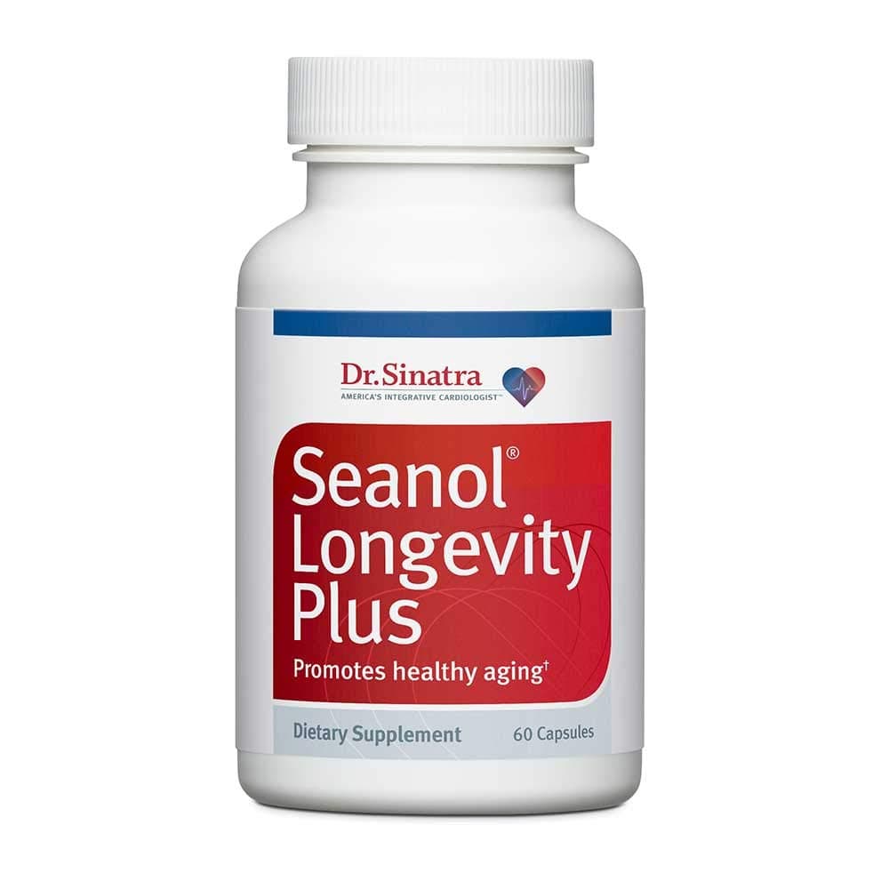 Dr. Sinatra's Seanol Longevity Plus Supplement, 60 Capsules (30-Day Supply)