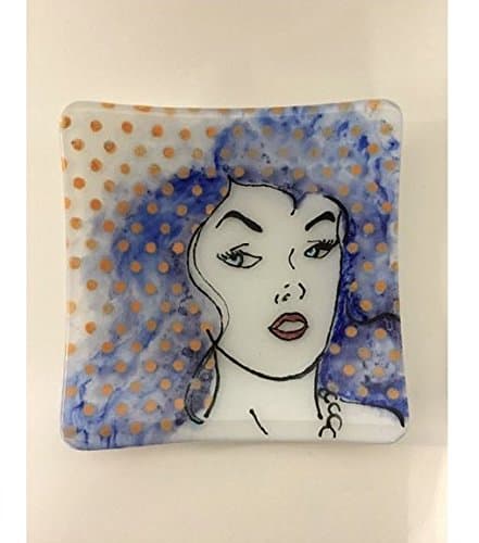 Suspicious Pop Girl Small Plate