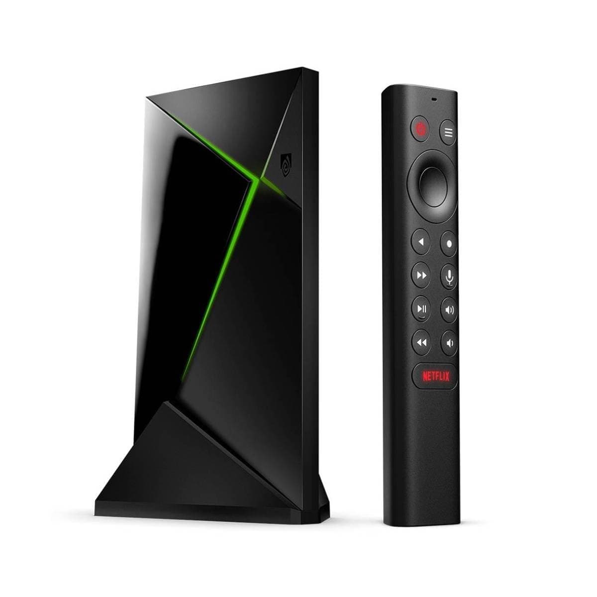NVIDIA SHIELD Android TV Pro Streaming Media Player; 4K HDR Movies, Live Sports, Dolby Vision-Atmos, AI-Enhanced Upscaling, GeForce NOW Cloud Gaming, Google Assistant Built-In, Works with Alexa