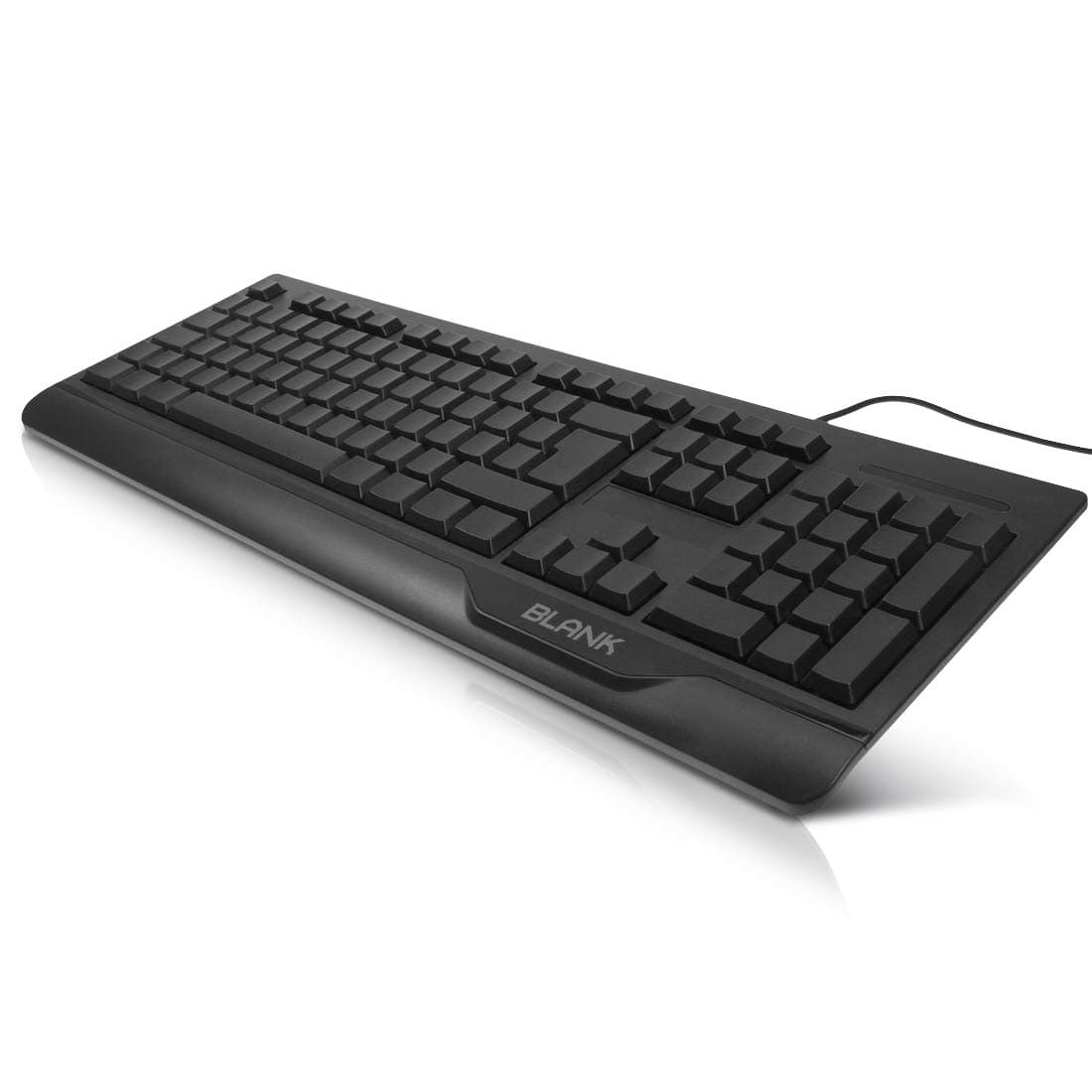 getDigital 5510 Blank Keyboard, EU Layout, Black