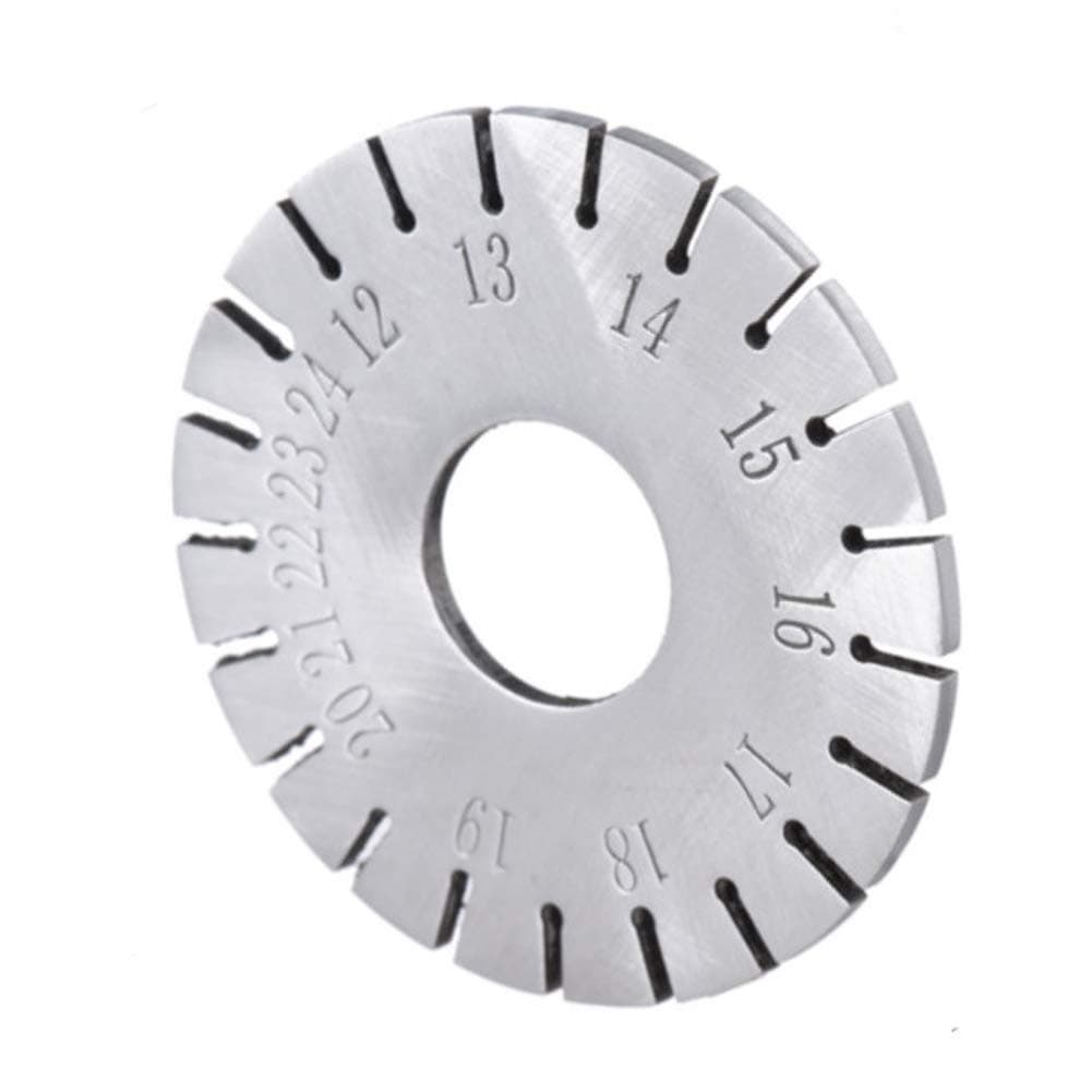 1 Piece Piano Wire Gauge String Gauge Piano String Ruler Piano Tuner Music Wire String Gauge Measurer Tuning Tool for Piano Repair Musical Instrument Parts, Sliver