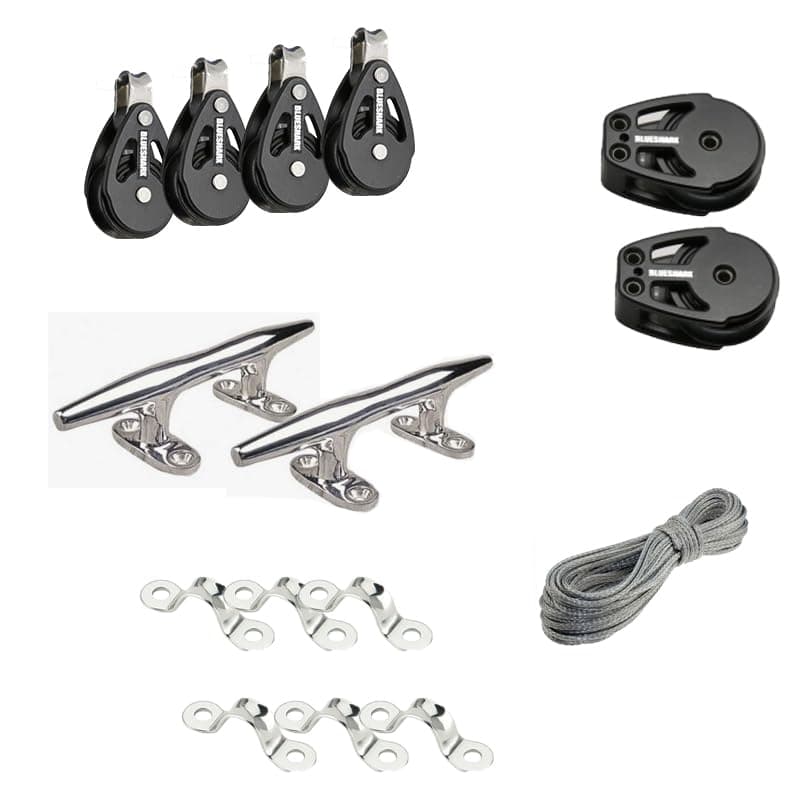 Blue Shark-5010- Lazy Jack System - Medium Size- with Rope