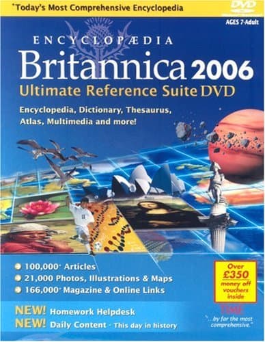 Encyclopaedia Britannica 2006 Ultimate Reference Suite (PC/Mac DVD)