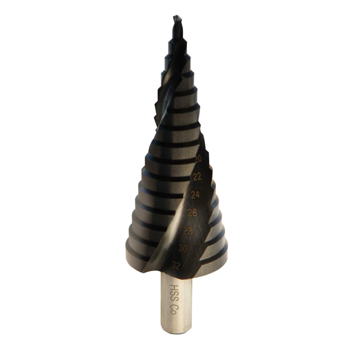 Metric 5% Cobalt Step Drill Bits(4-32mm/15 Steps)