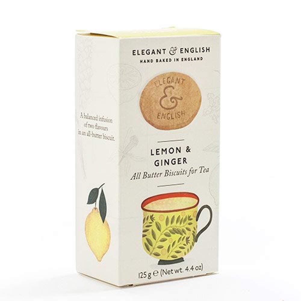 Elegant and English Biscuits - Ginger Lemon (4.4 ounce)