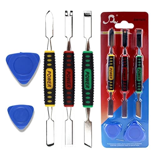 SW-1475 5-in-1 Mobile Phone Display Replacement Kit - Electronics Open Tools Pry Bar Opener for iPhone, iPad Repair