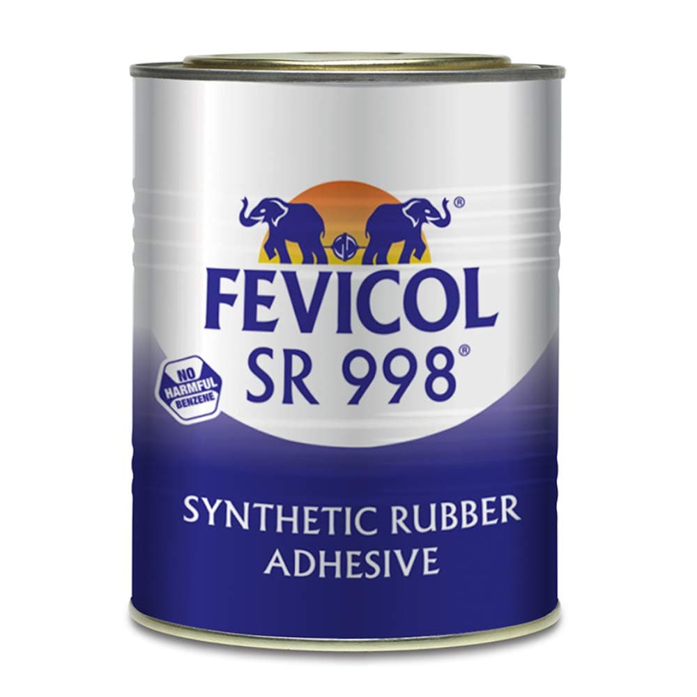 Fevicol SR 998, 500ml | Best for Rubber, Fabric & Leather Furniture, Plywood, Lamination, Packaging, Crafts, DIY, Metal & Wood Bonding, Water & Heat Resistant, Fast Setting, Strong Durable Bond