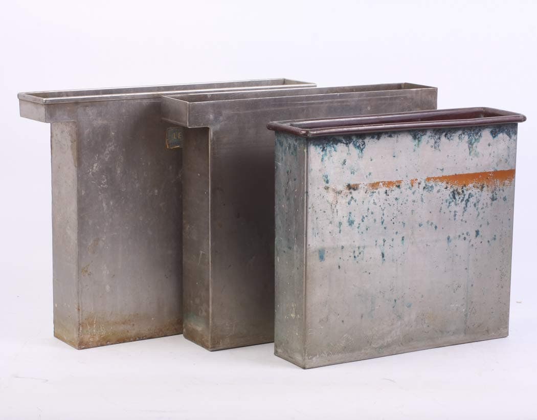 8X10 DIP & Dunk Stainless Steel Developing Tanks for Large Format Film