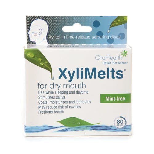 Discs for Dry Mouth, Mint Free 80 ea (Pack of 2)