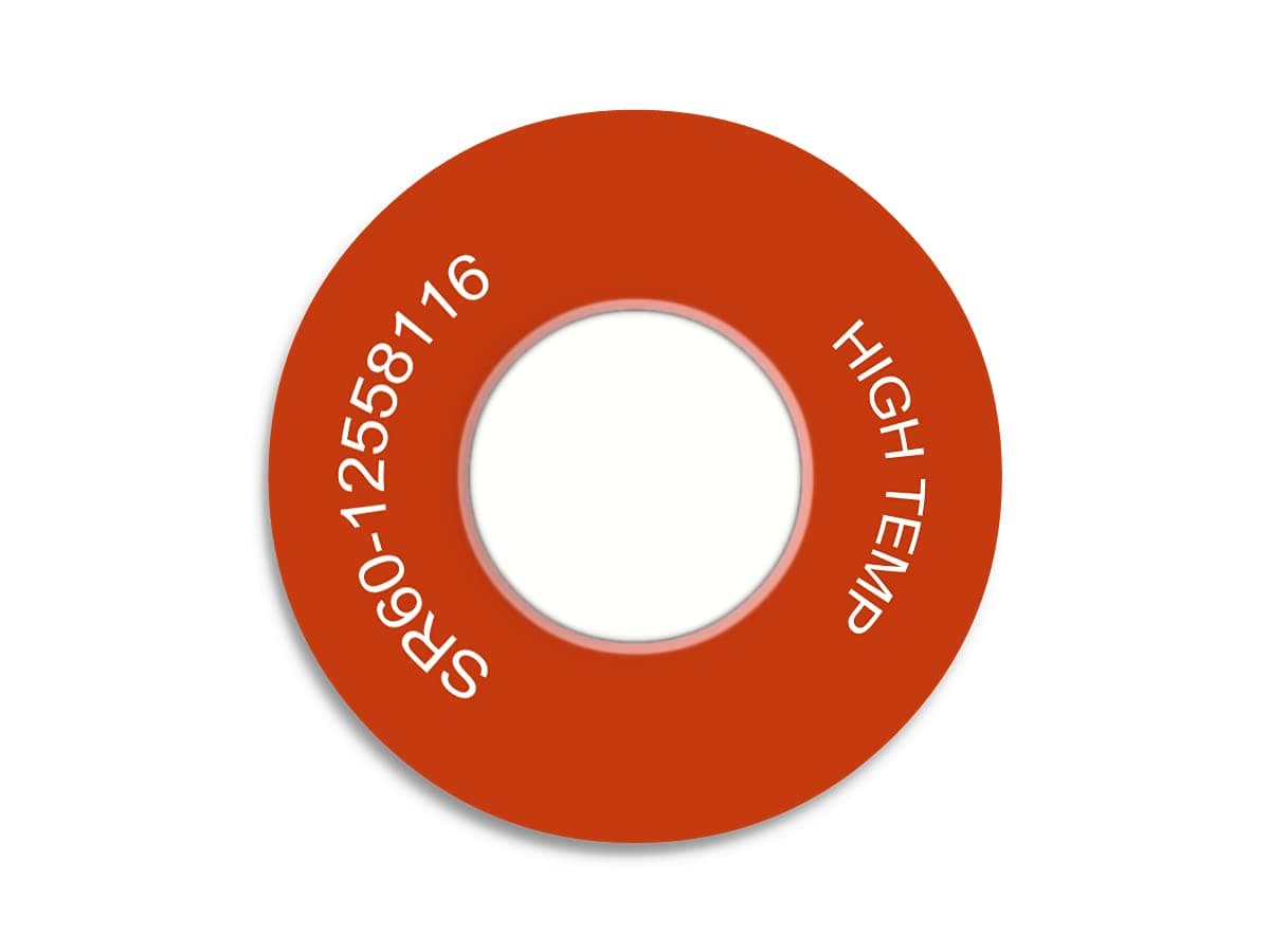 High Temp Silicone Rubber Washers - 1 1/4" OD x 5/8" ID x 1/16" Thickness - 60 Duro - Primal23 Industrial (100)