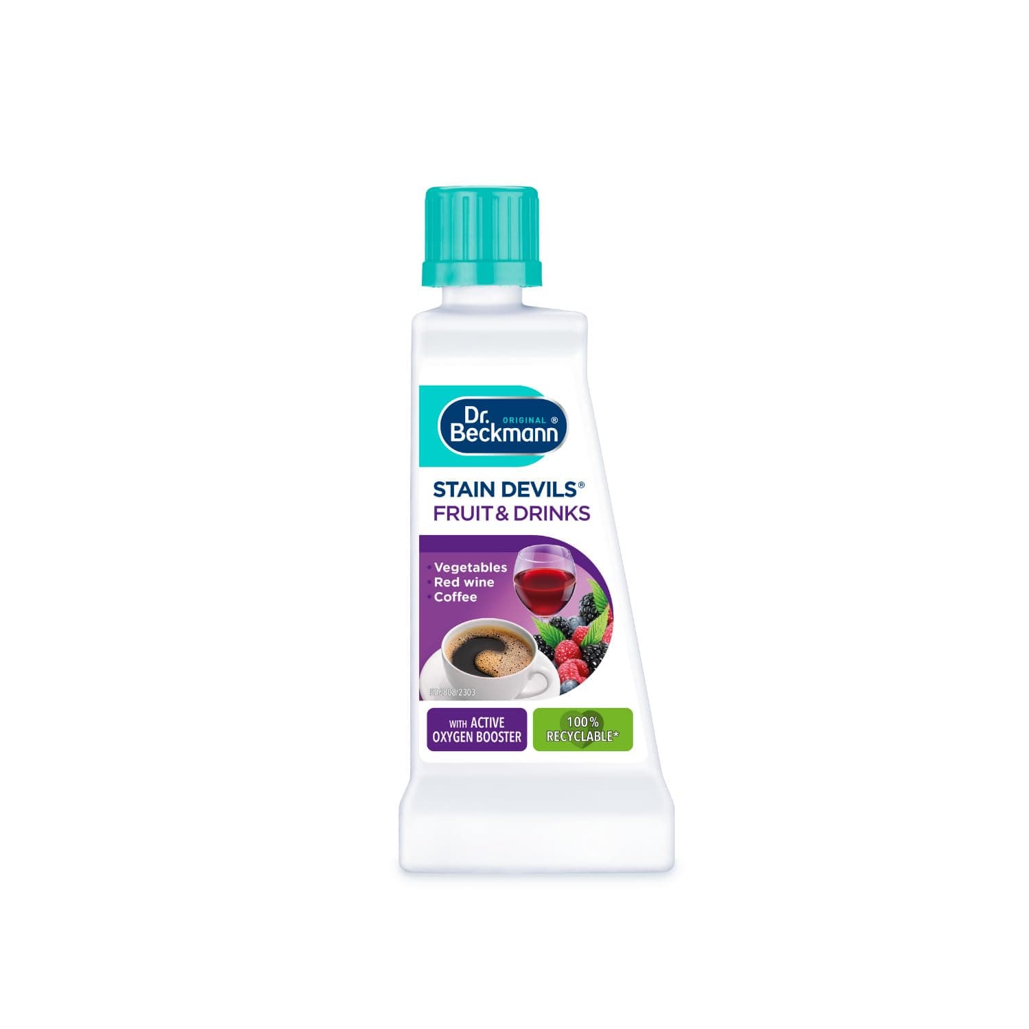 Dr. Beckmann Stain Devils Fruit & Drinks | With active oxygen booster | 50g