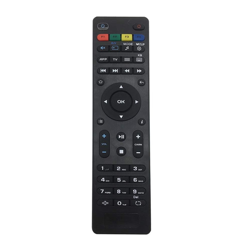 Replacement IPTV Remote Control MAG255 for MAG Box Remote Control IPTV Set-Top Box OTT TV Box MAG250 MAG254 MAG255 MAG256 MAG257 MAG260 MAG275 MAG322 MAG349 -The Instructions are on The Back